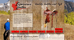 Desktop Screenshot of experienceleather.com